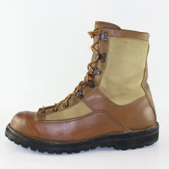 Danner Gore-Tex Vintage Canvas Leather Hunting Combat Boots Mens (US 9/EU 43)