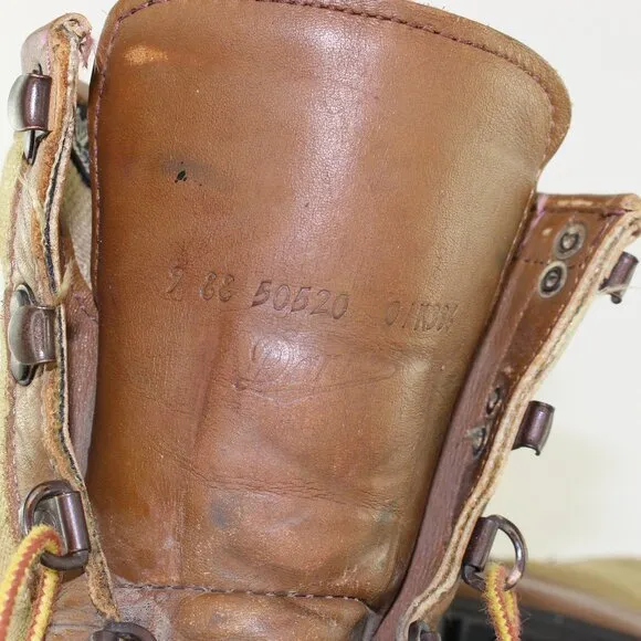 Danner Gore-Tex Vintage Canvas Leather Hunting Combat Boots Mens (US 9/EU 43)