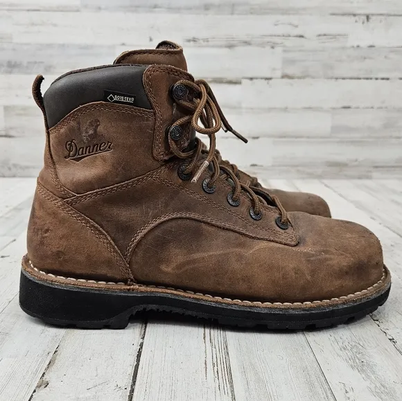 Danner Men's Workman 6&quot; AT Work  Brown Men's Model 16283 Gore-Tex Steel Toe Boot