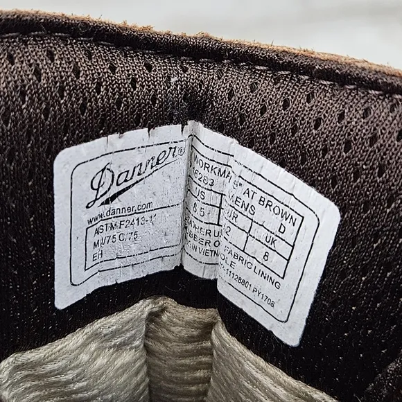 Danner Men's Workman 6&quot; AT Work  Brown Men's Model 16283 Gore-Tex Steel Toe Boot