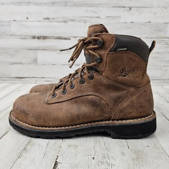 Danner Men's Workman 6&quot; AT Work  Brown Men's Model 16283 Gore-Tex Steel Toe Boot