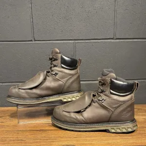 Danner Steel Yard Brown Steel Toe MET Guard 6” Work Boots Men’s 12 D