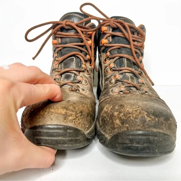 Danner Vicious 4.5” Gore-Tex Steel Toe Work Boots Brown Leather Size 8 Men’s