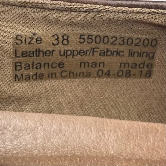 Dansko Franny Brown Milled Nappa Leather Slip On Comfort Shoes Womens Size 7.5-8