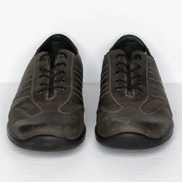 Dansko Men's Loafers Dress Shoes Leather Comfort Lace Up Size 42 8.5 9 | AO