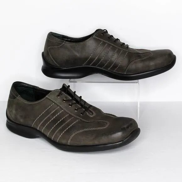 Dansko Men's Loafers Dress Shoes Leather Comfort Lace Up Size 42 8.5 9 | AO