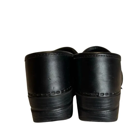 Dansko Professional Women's Clogs Black Comfort, Nursing Sz 38, 7.5