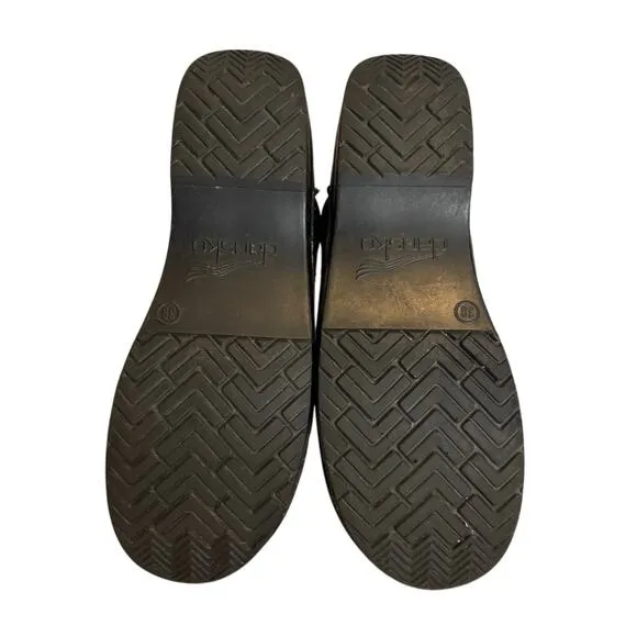 Dansko Professional Women's Clogs Black Comfort, Nursing Sz 38, 7.5