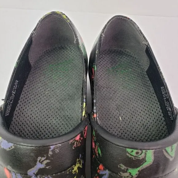 Dansko Vegan Tree Frogs Womens Size 36 US 5.5-6 Black Slip On Work Clog Shoes