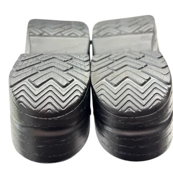 Dansko Womens Black Leather Clog Mules 39 US 8.5 / 9 Professionally Comfort Shoe