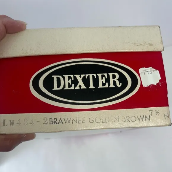 Dexter Ladies Alpine Hiker leather shoes Brawnee golden brown in original box