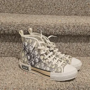 Dior Women's High-Top Sneakers - White and Gray