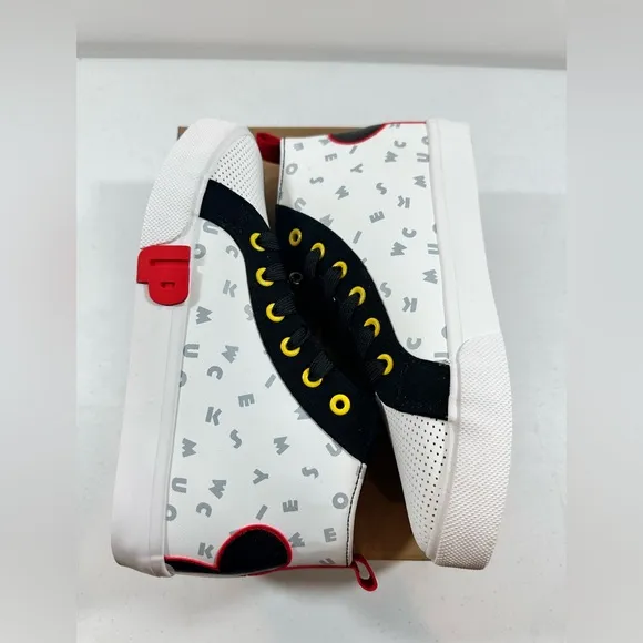 Disney  Ground Up Mickey Mouse Youth High Top Sneakers, Size 5