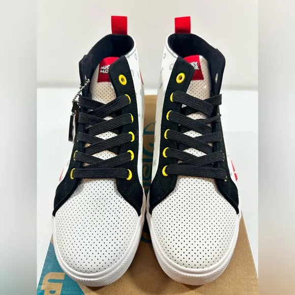 Disney  Ground Up Mickey Mouse Youth High Top Sneakers, Size 5