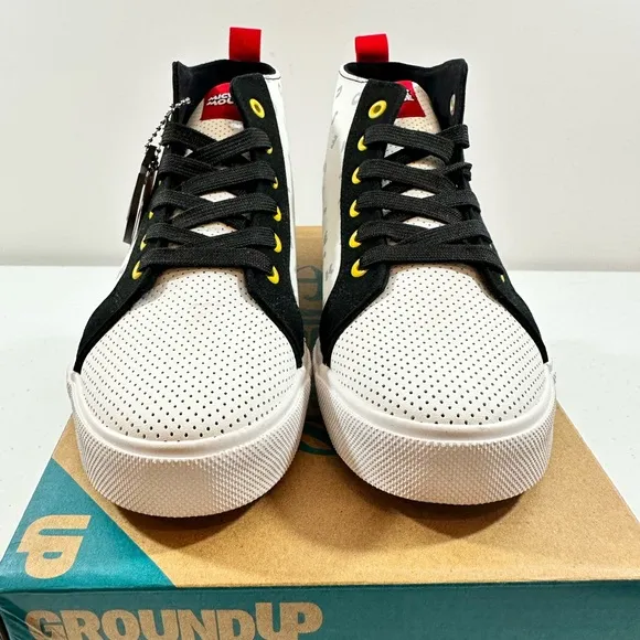Disney  Ground Up Mickey Mouse Youth High Top Sneakers, Size 5