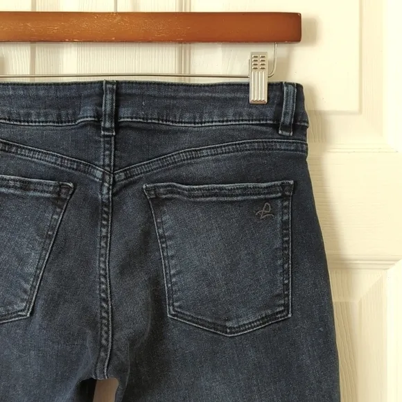 DL1961 Florence Instasculpt Dark Wash Mid Rise Ankle Cropped Skinny Jeans 27