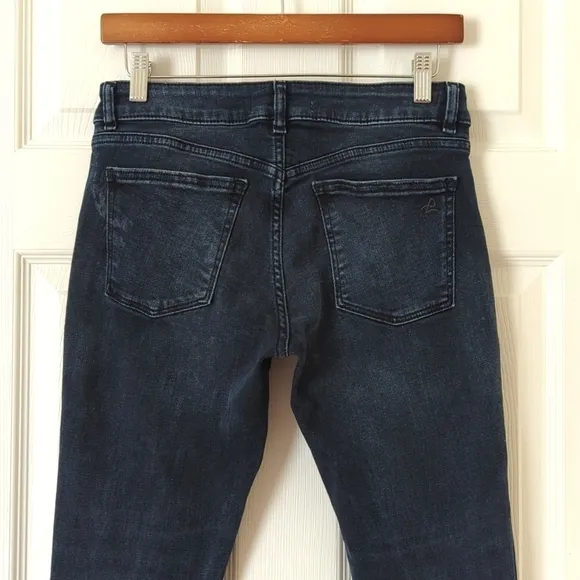 DL1961 Florence Instasculpt Dark Wash Mid Rise Ankle Cropped Skinny Jeans 27