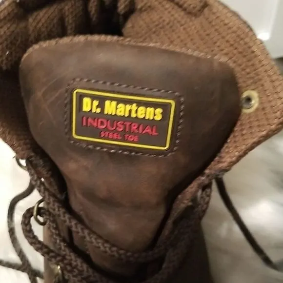 Doc Marten's Industrial Steel Toe Mens Boots Sz 13
