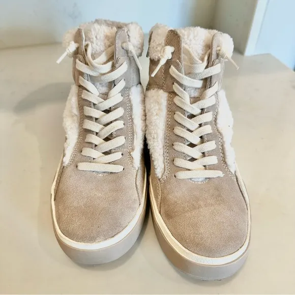 Dolce vita zilvia plush high tops