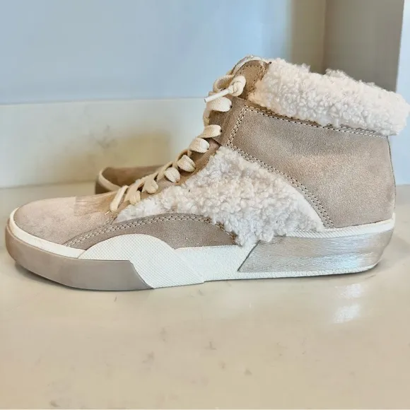 Dolce vita zilvia plush high tops