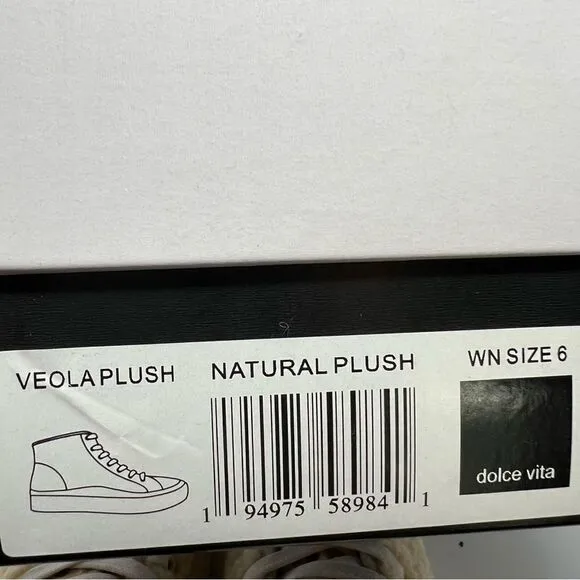 Dolce Vita Veola Plush Sneakers