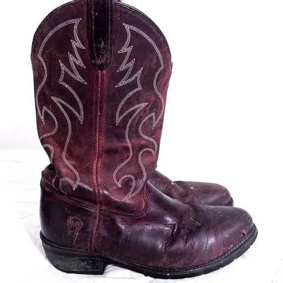 Double H - 12&quot; Steel Toe AG7 Work Western Boot - 2282 Size 10