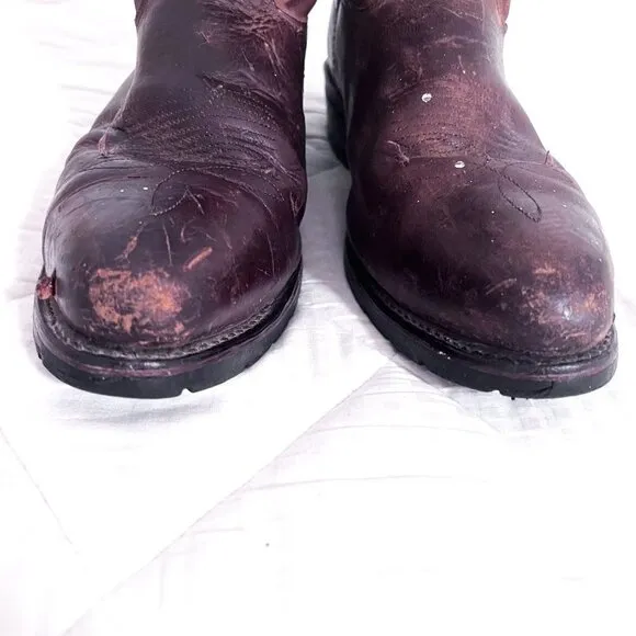 Double H - 12&quot; Steel Toe AG7 Work Western Boot - 2282 Size 10