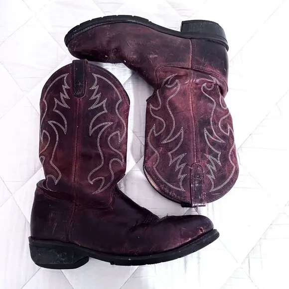 Double H - 12&quot; Steel Toe AG7 Work Western Boot - 2282 Size 10