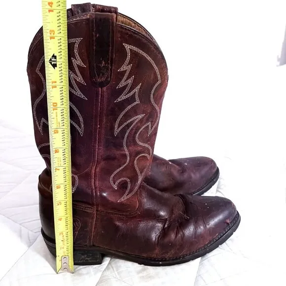 Double H - 12&quot; Steel Toe AG7 Work Western Boot - 2282 Size 10