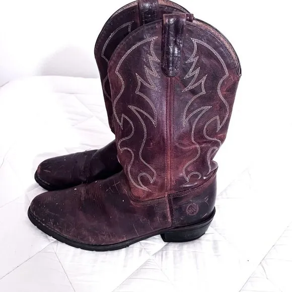 Double H - 12&quot; Steel Toe AG7 Work Western Boot - 2282 Size 10