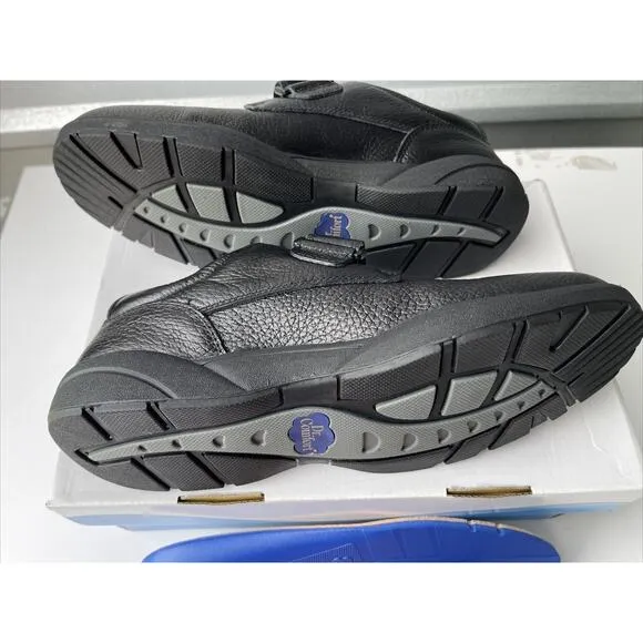 Dr Comfort Diabetic Shoes William Black Leather Casual 6310 Men's Size 10.5 M