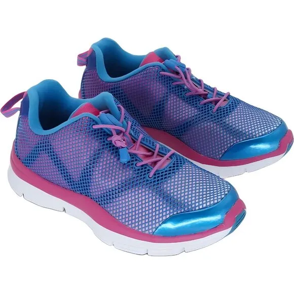 Dr. Comfort Katy Women's Therapeutic Athletic Shoe, Pink/Blue, Size 7 Medium