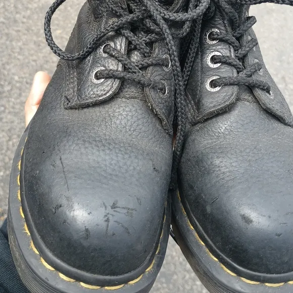 Dr Doc Martens Industrial Steel Toe Safety Boots ASTM F2413-18 Size 38