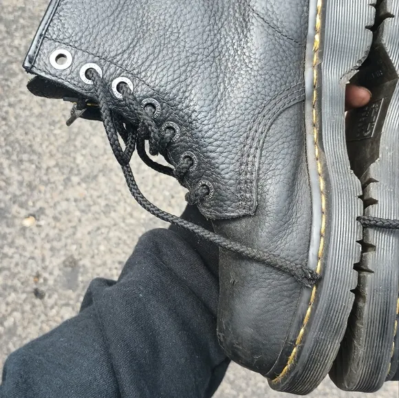 Dr Doc Martens Industrial Steel Toe Safety Boots ASTM F2413-18 Size 38