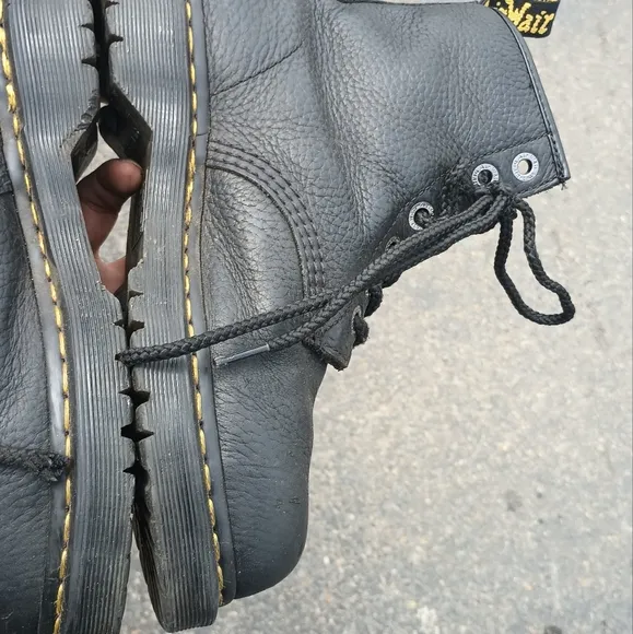 Dr Doc Martens Industrial Steel Toe Safety Boots ASTM F2413-18 Size 38