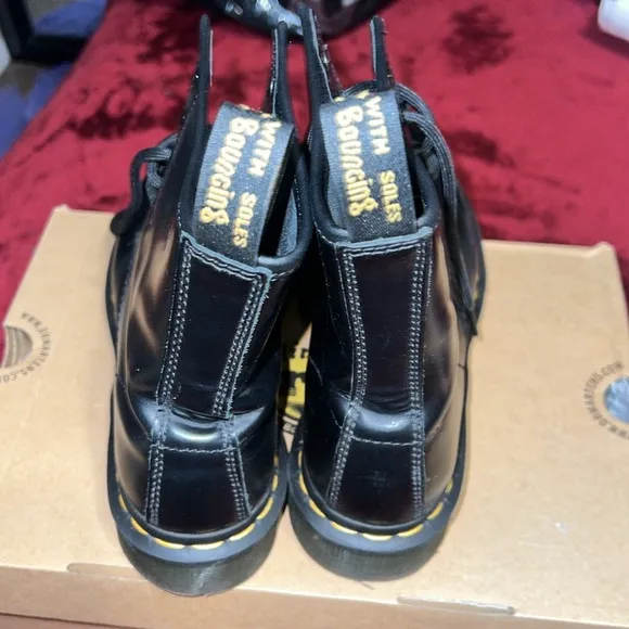 Dr. Martens 1460 W Smooth Black Boots