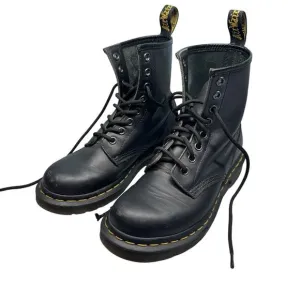 Dr. Martens Boots Womens Size 5 Us Soft Toe 1460 Slip Resistant Work Black