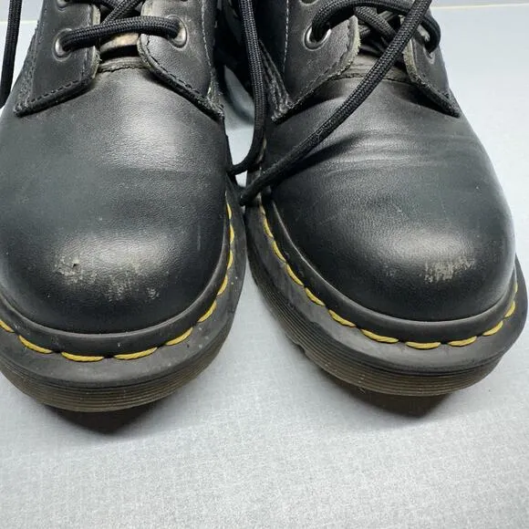 Dr. Martens Boots Womens Size 5 Us Soft Toe 1460 Slip Resistant Work Black