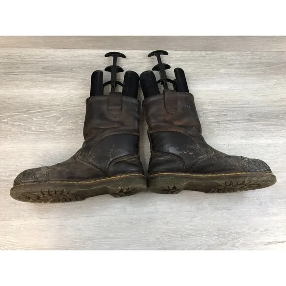 Dr Martens  Icon 2295 Men's 10M Brown Leather Steel Toe Havey Industry Boots