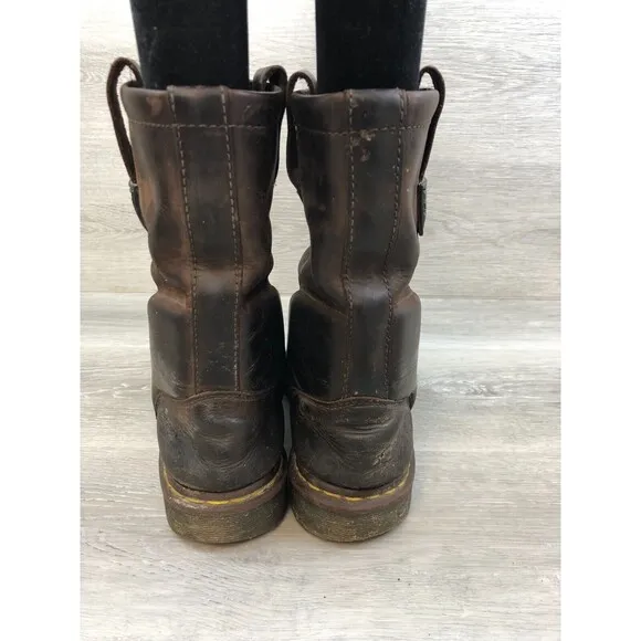 Dr Martens  Icon 2295 Men's 10M Brown Leather Steel Toe Havey Industry Boots