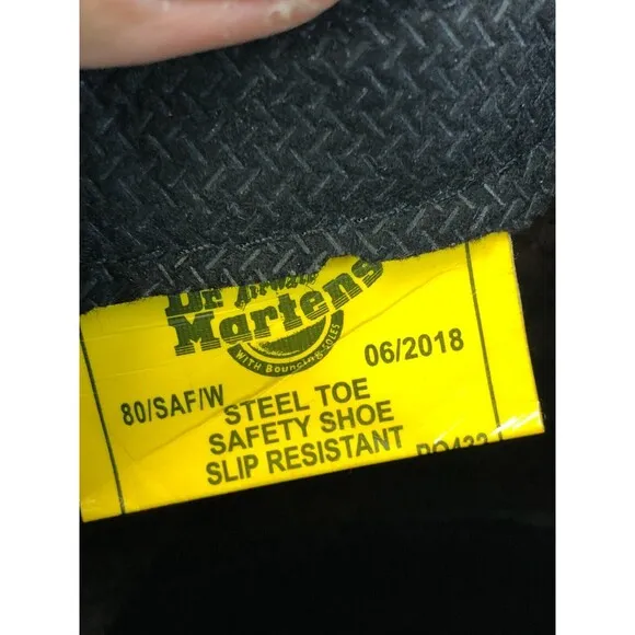 Dr Martens  Icon 2295 Men's 10M Brown Leather Steel Toe Havey Industry Boots