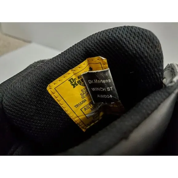 Dr Martens Industrial Winch Steel Toe Boots Men's Size 10 Women's‎ Size 11