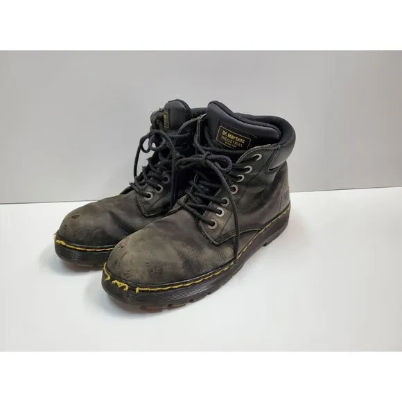 Dr Martens Industrial Winch Steel Toe Boots Men's Size 10 Women's‎ Size 11