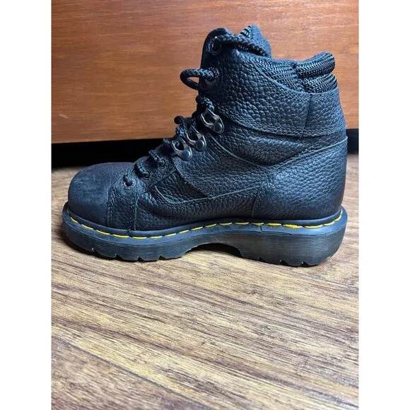 Dr Martens Ironbridge Grizzly Leather Steel Toe Work Boots men’s 6 womens 7