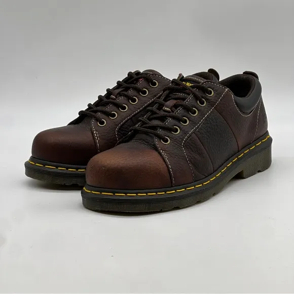 Dr. Martens Steel Toe Boots. Size 8