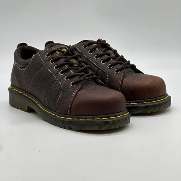 Dr. Martens Steel Toe Boots. Size 8
