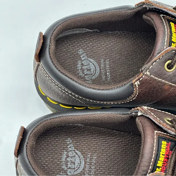 Dr. Martens Steel Toe Boots. Size 8