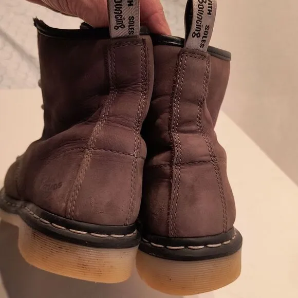 Dr Martens Steel Toe Boots Women's