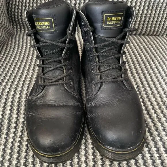 Dr Martens Winch Steel Toe Lace Up Durable Leather Boots men’s shoe size 11