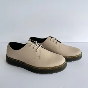 Dr. Martens Zavala Lo Taupe Leather Oxford Shoes Mens Sz 10 Women Sz 11 Unisex
